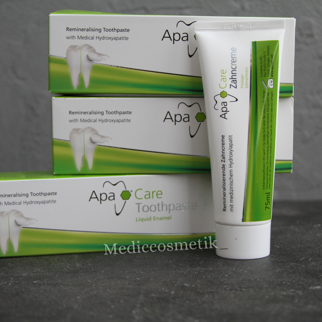 

Минеминерализирующая зубная паста «Жидкая эмаль» Apa Care Германия