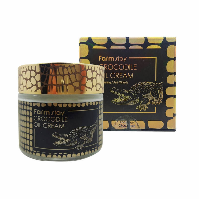 

Крем для лица с крокодильим жиром FARM STAY Crocodile Oil Cream 70g