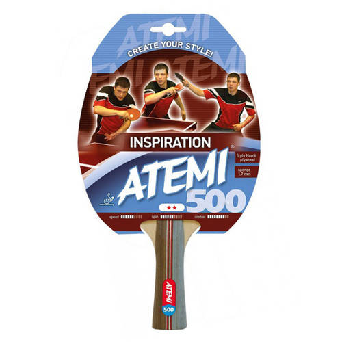 

Ракетка для настольного тенниса Atemi 500 R0640
