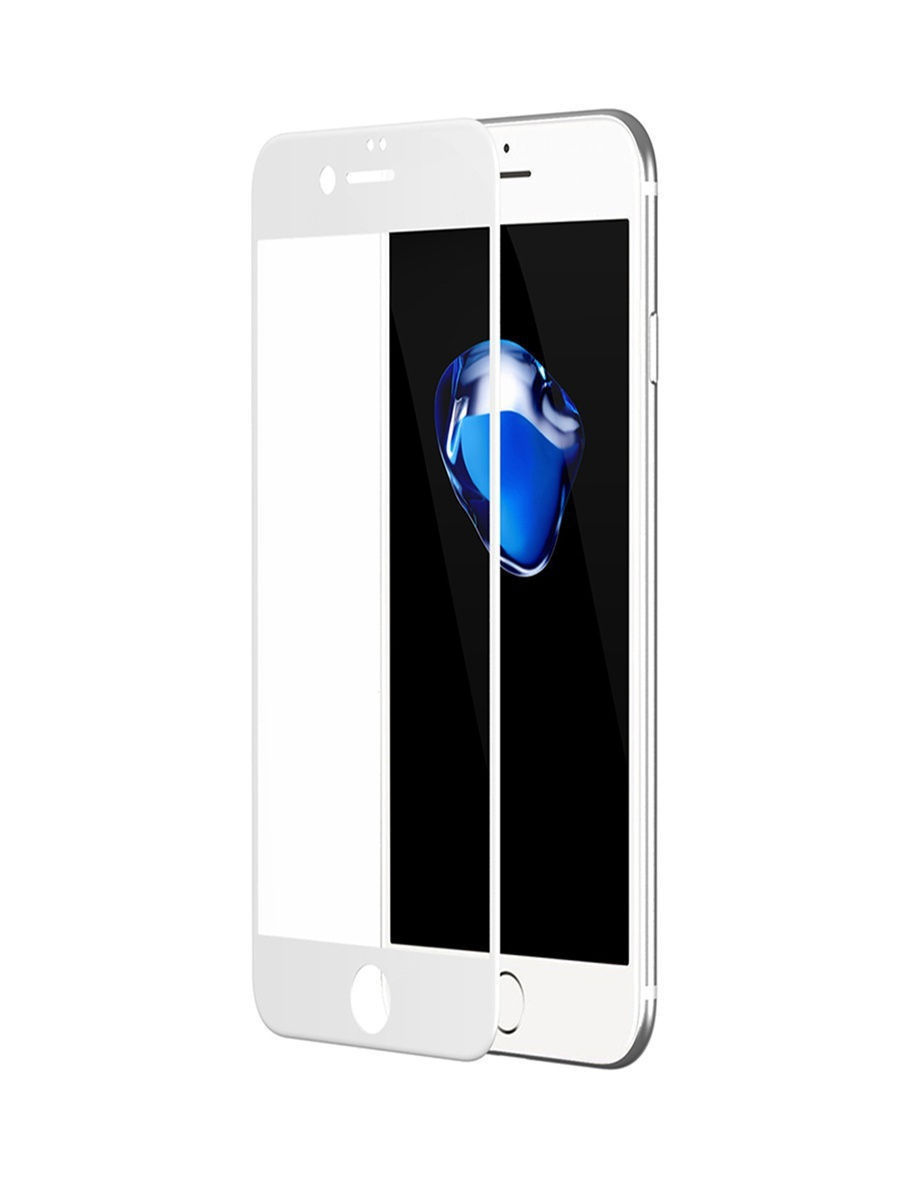

Защитное стекло для телефона IPhone 7 / стекло защитное на айфон 7 / 3D стекло для iphone 7 (full glue), Белый