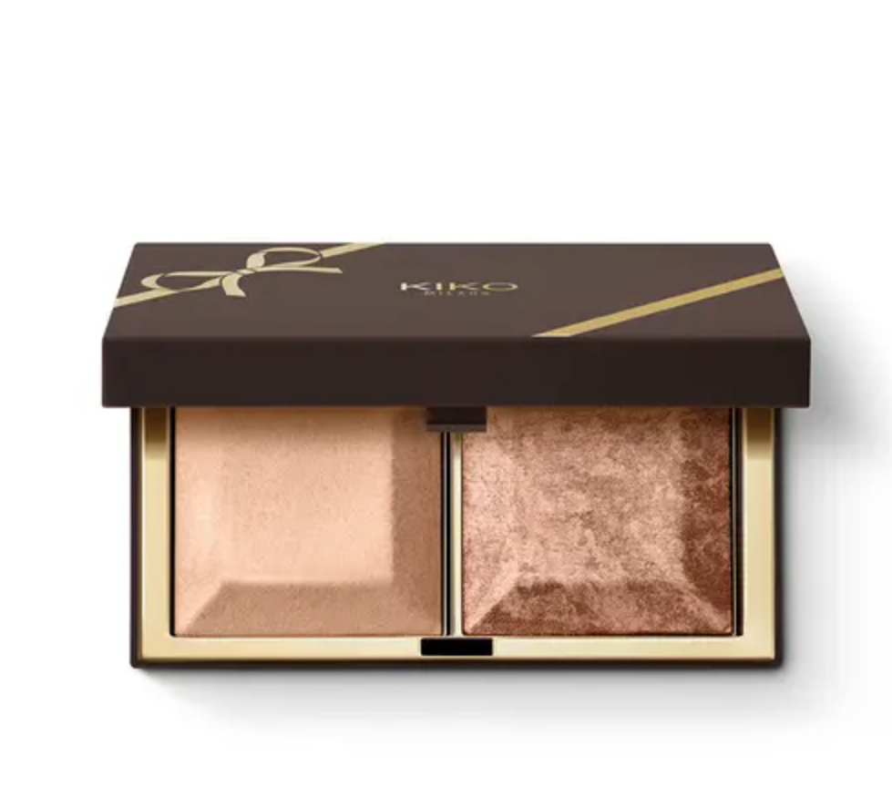 

Двойной запеченный хайлайтер Sweet Affaires Duo Cocoa Highlighter Kiko