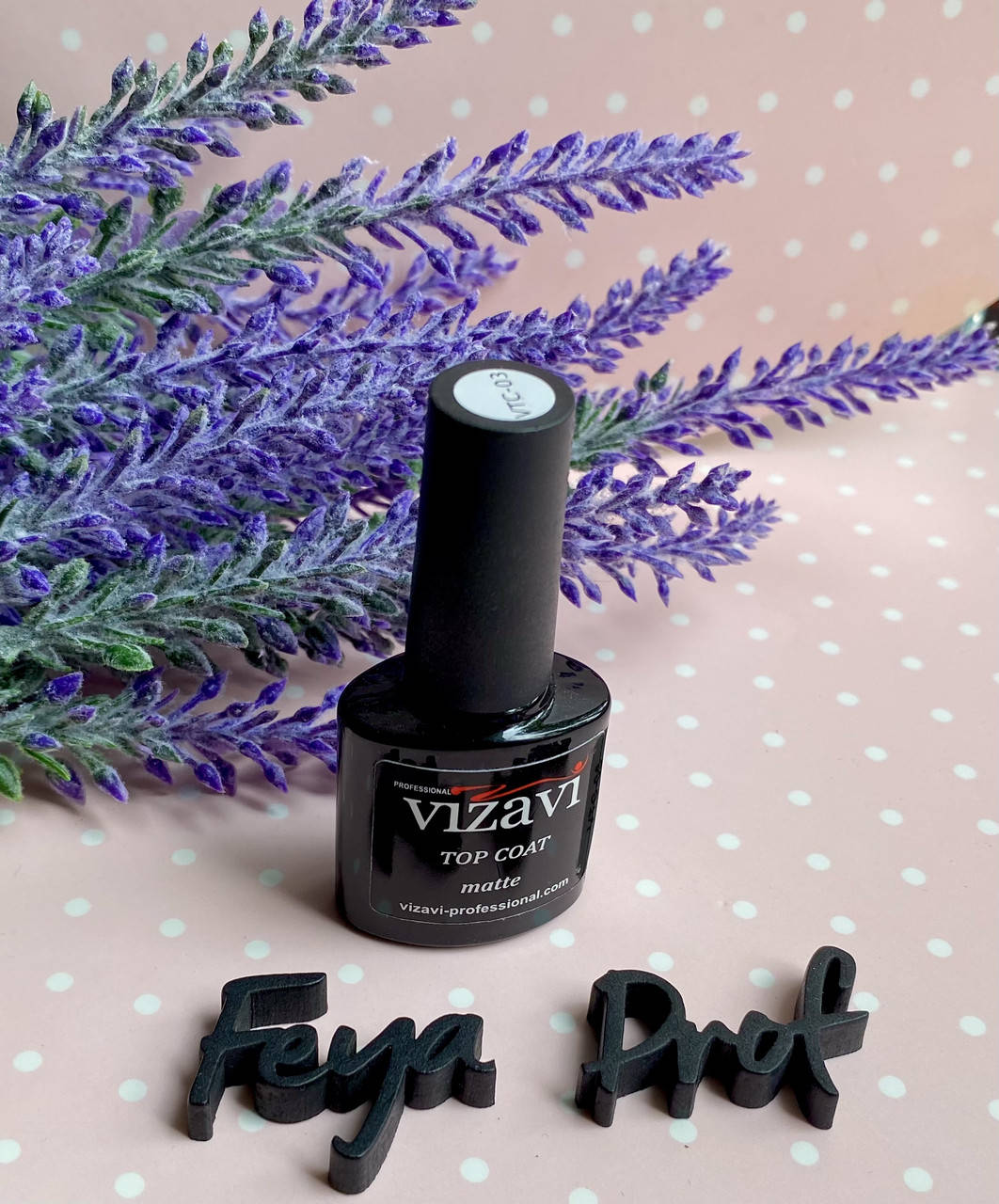 

Финишное покрытие матовое с липким слоем Vizavi Professional VTC-03 7,3 мл