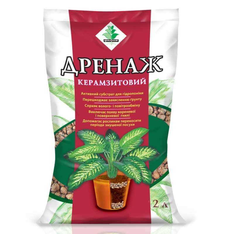 

Дренаж керамзитовый (крупный) Флорин 2 л