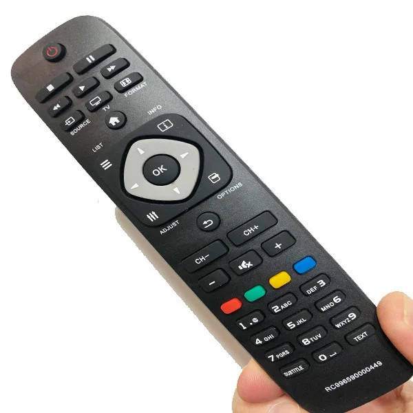 

Пульт для телевизора philips rc-2422 5499 0449, Черный