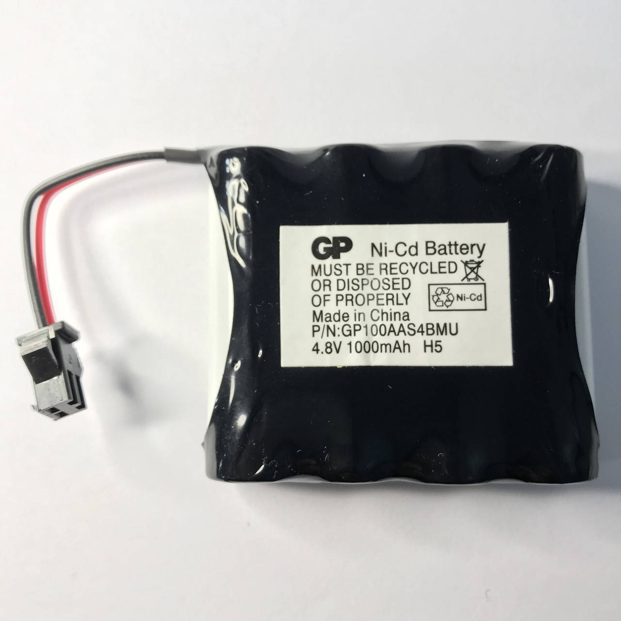 

Аккумулятор для детских игрушек Ni-Cd, 4.8V 1000 mAh