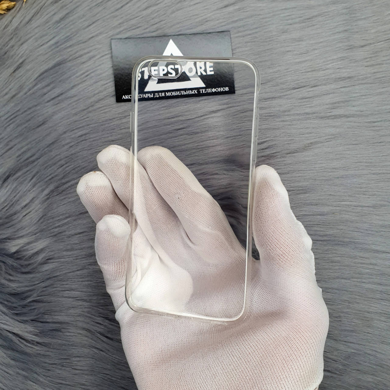 

Чехол силиконовый прозрачный для Apple iPhone 6 6s ультра тонкий Transparent Clear
