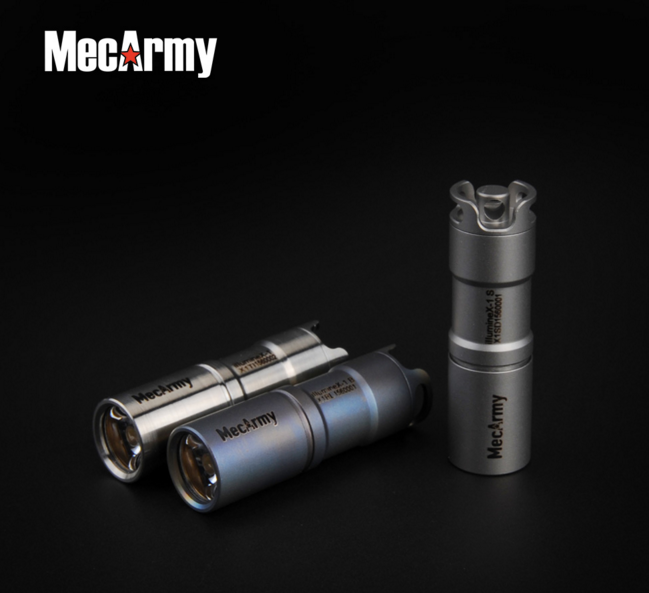 

Фонарь карманный MecArmy illumine X-1B (Синий)