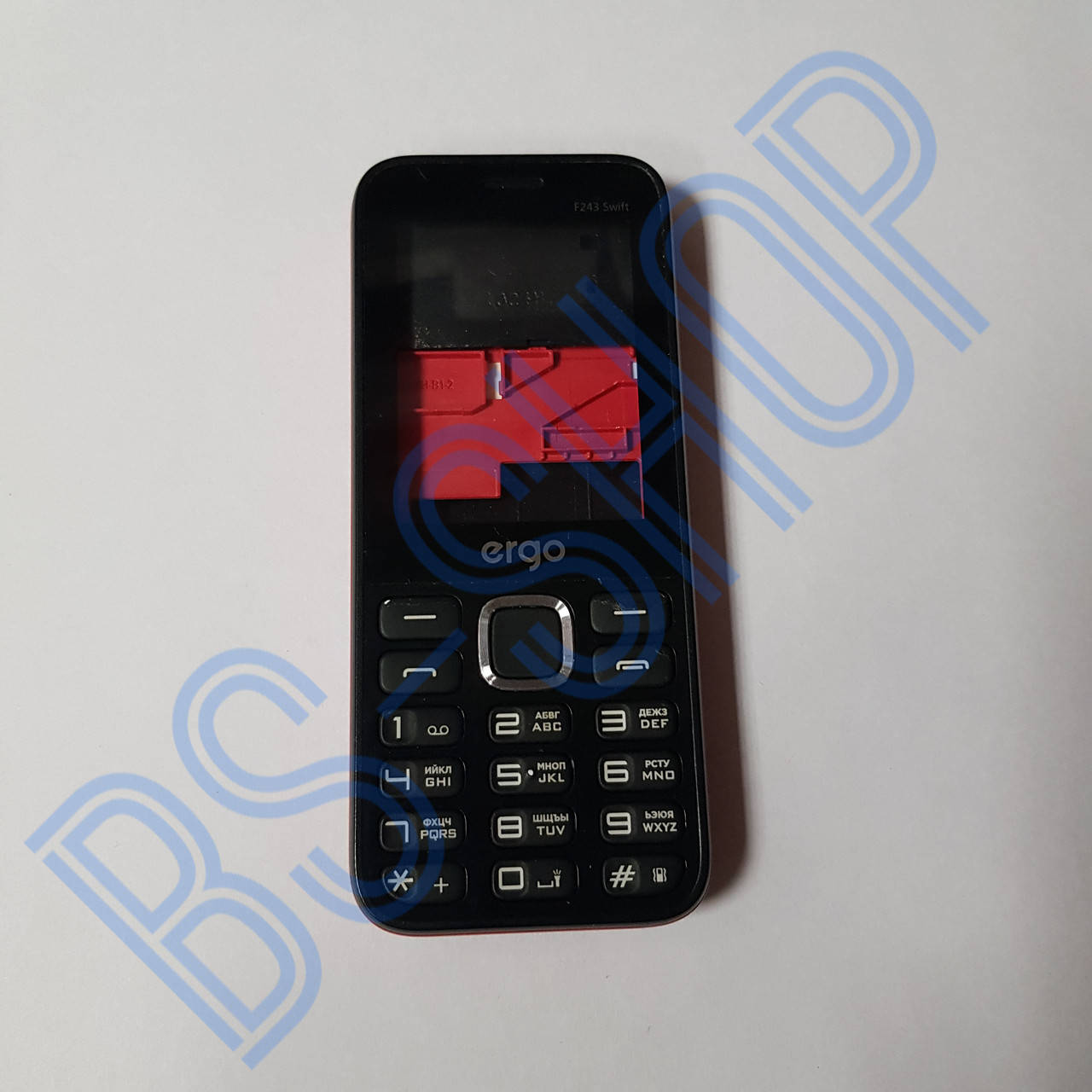 

Корпус в сборе Ergo F243 Swift black original Б/У, Черный