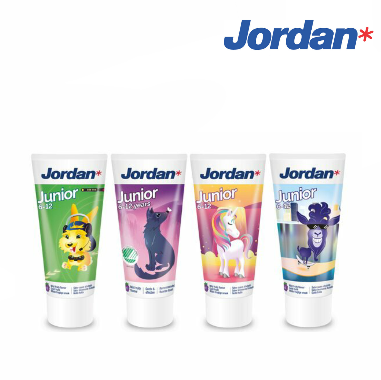 

Детская зубная паста Jordan Junior 6-12 лет, 50 мл