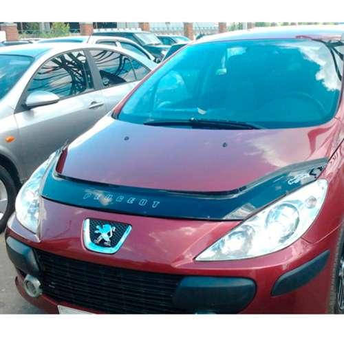 

Дефлектор капота мухобойка Пежо 307 Peugeot 307 01-08 ВТ