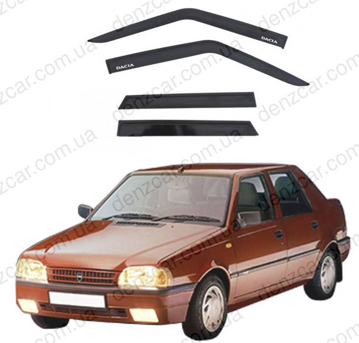 

Ветровики DACIA SupeRNova (на скотче)\Дефлекторы окон Дачия Супернова