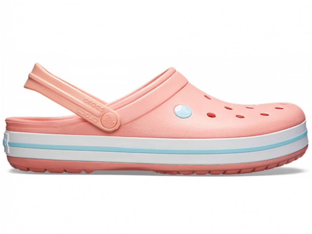 

Кроксы сабо Женские Crocband MelonIce/Blue M7-W9 39-40 24,6 см Персиковый