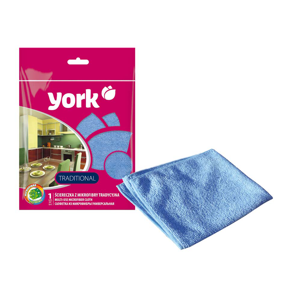 

Салфетка для уборки из микрофибры York 1шт