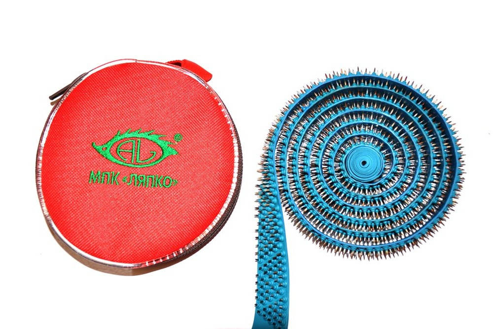 

Аппликатор Ляпко Волшебная лента Здоровье 4,3 Ag 1-я, 3 сегмента для суставов, мышц, снятие напряжения, боль