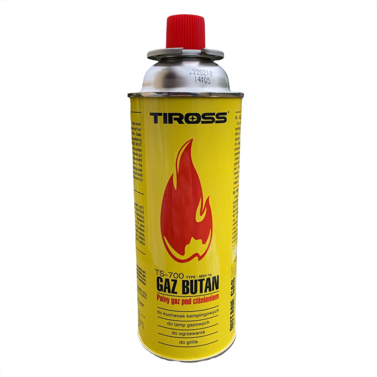 

Газ для портативных приборов Tiross