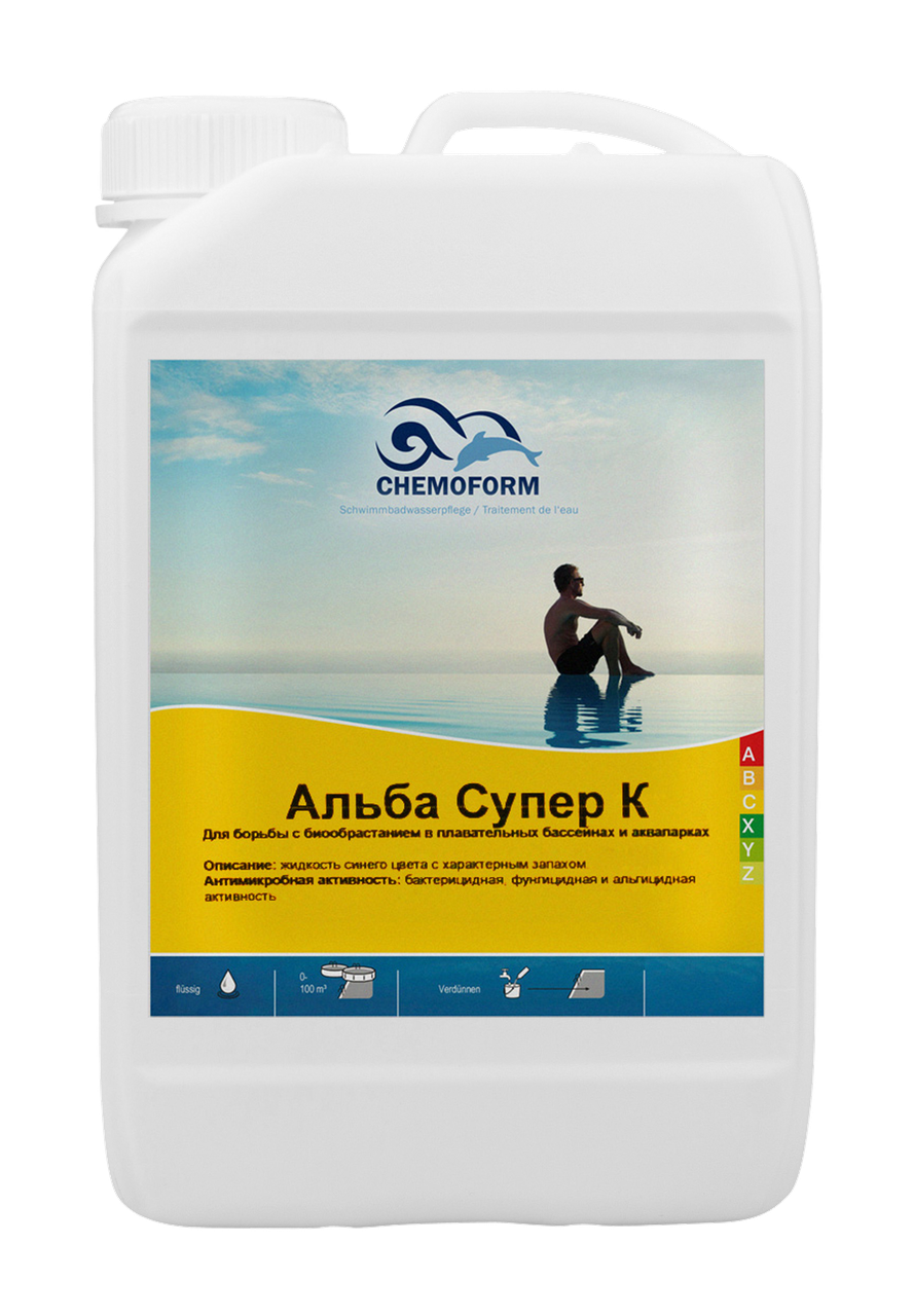 

Альгицид против водорослей Альба Супер К 3л|Chemoform