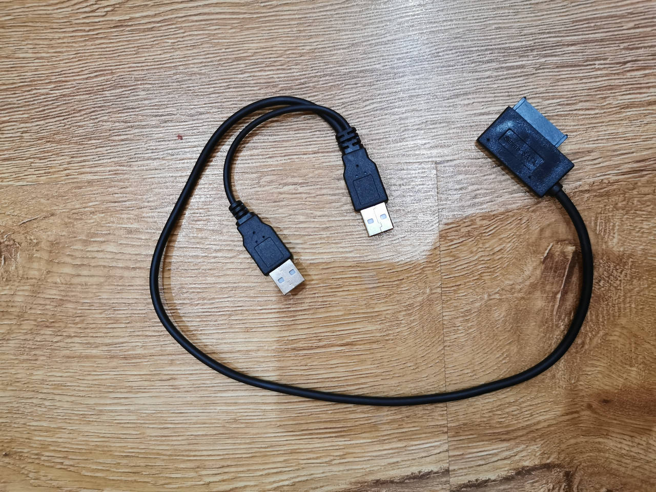 

Переходник с USB 2.0 на SATA 13 pin для DVD привода