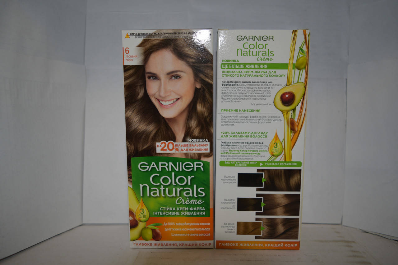 

Краска для волос Garnier Color Naturals 6 (Лесной орех)