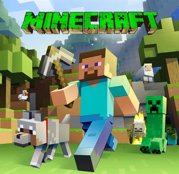 

Наклейка Майнкрафт Minecraft 12см х 6см