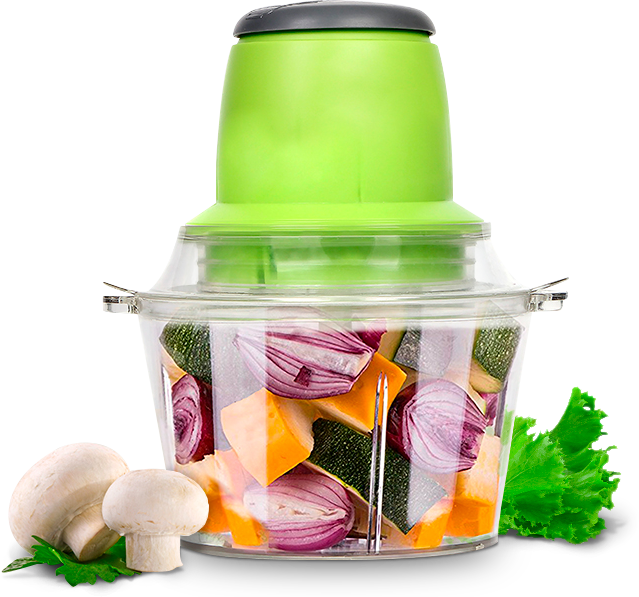 

Кухонный электрический блендер Multi-Functional универсальный измельчитель для овощей и мяса 1,8 л FED