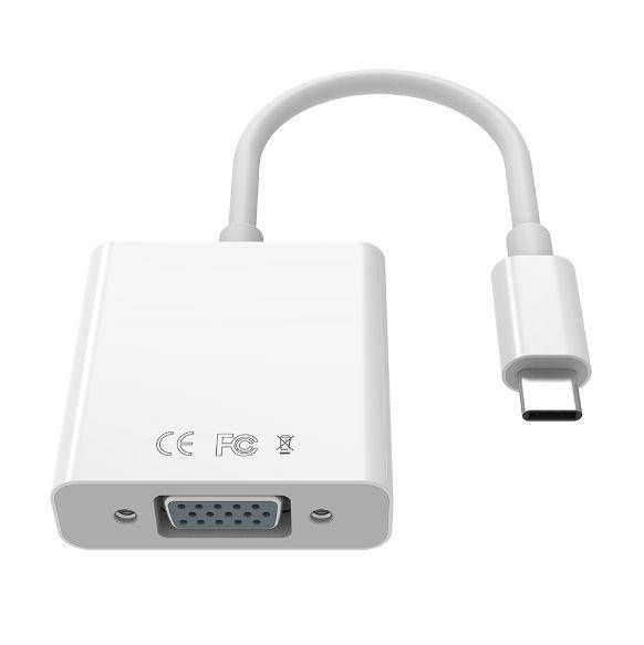 

Apple USB type-C to VGA MacBook iMac usb 3.1 Переходник перехідник адаптер, Белый