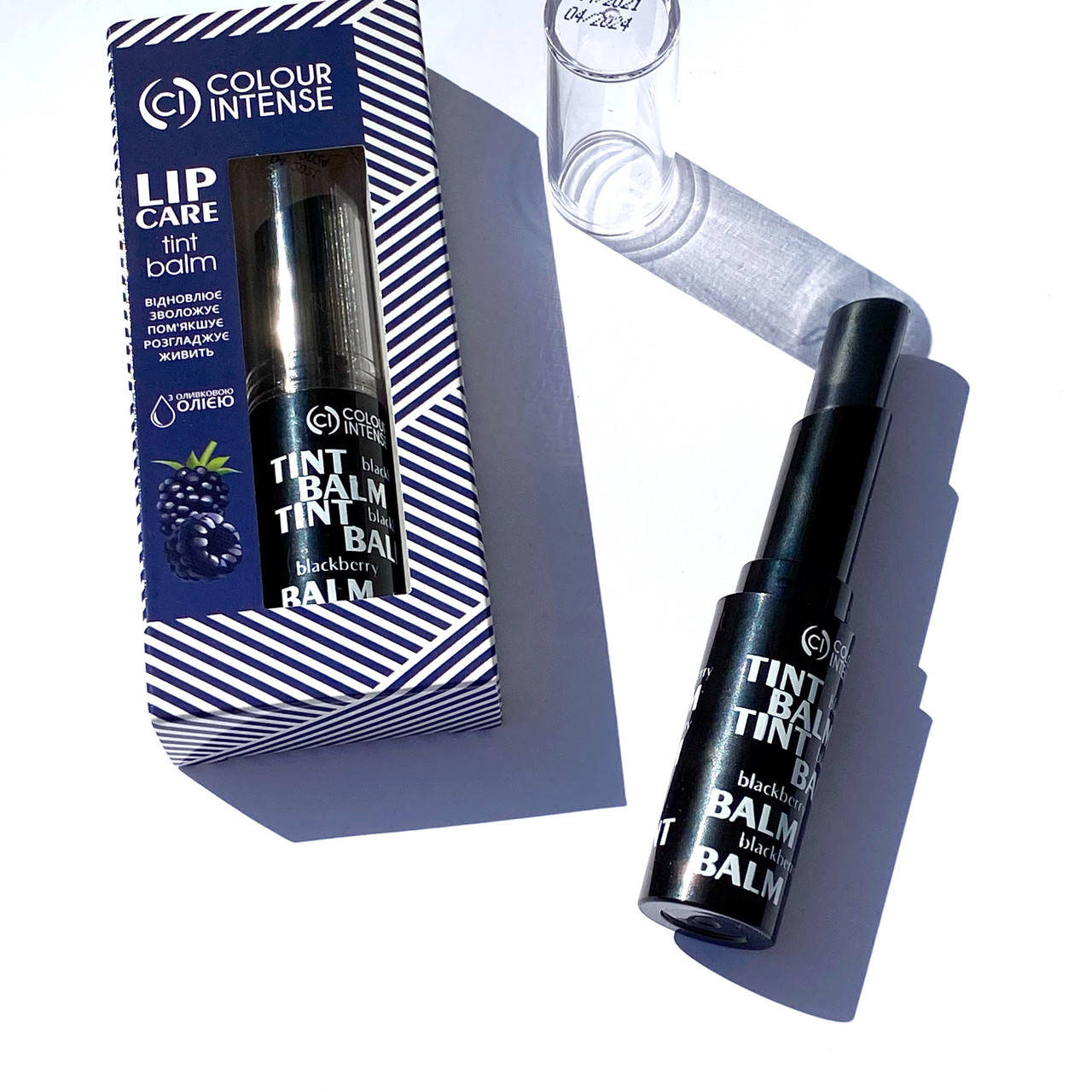 

Тинт-бальзам для губ "Ежевика" Цвет Intense Lip Care Tint Balm