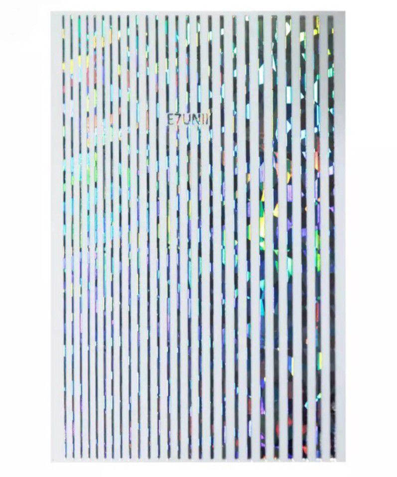 

Гибкие ленты "серебро голограмма"