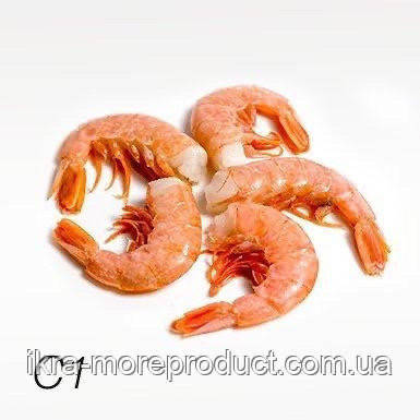 

Королевские креветки, лангустины без голов C1