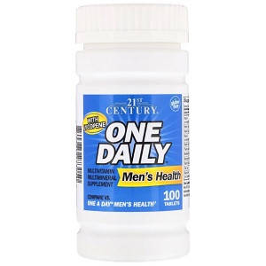 

Витамины 21st Century One Daily Men's Health (100 таблеток.)