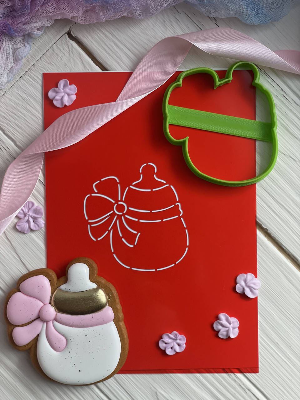 

3D формочки-вырубки для пряников "Бутылочка 4"