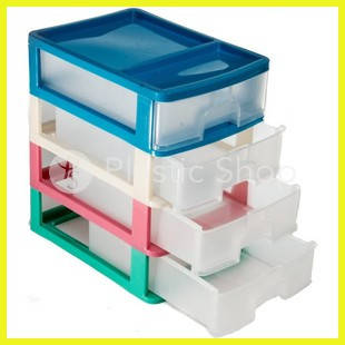 

Мини комод на 4 ящика "А4" разноцветный