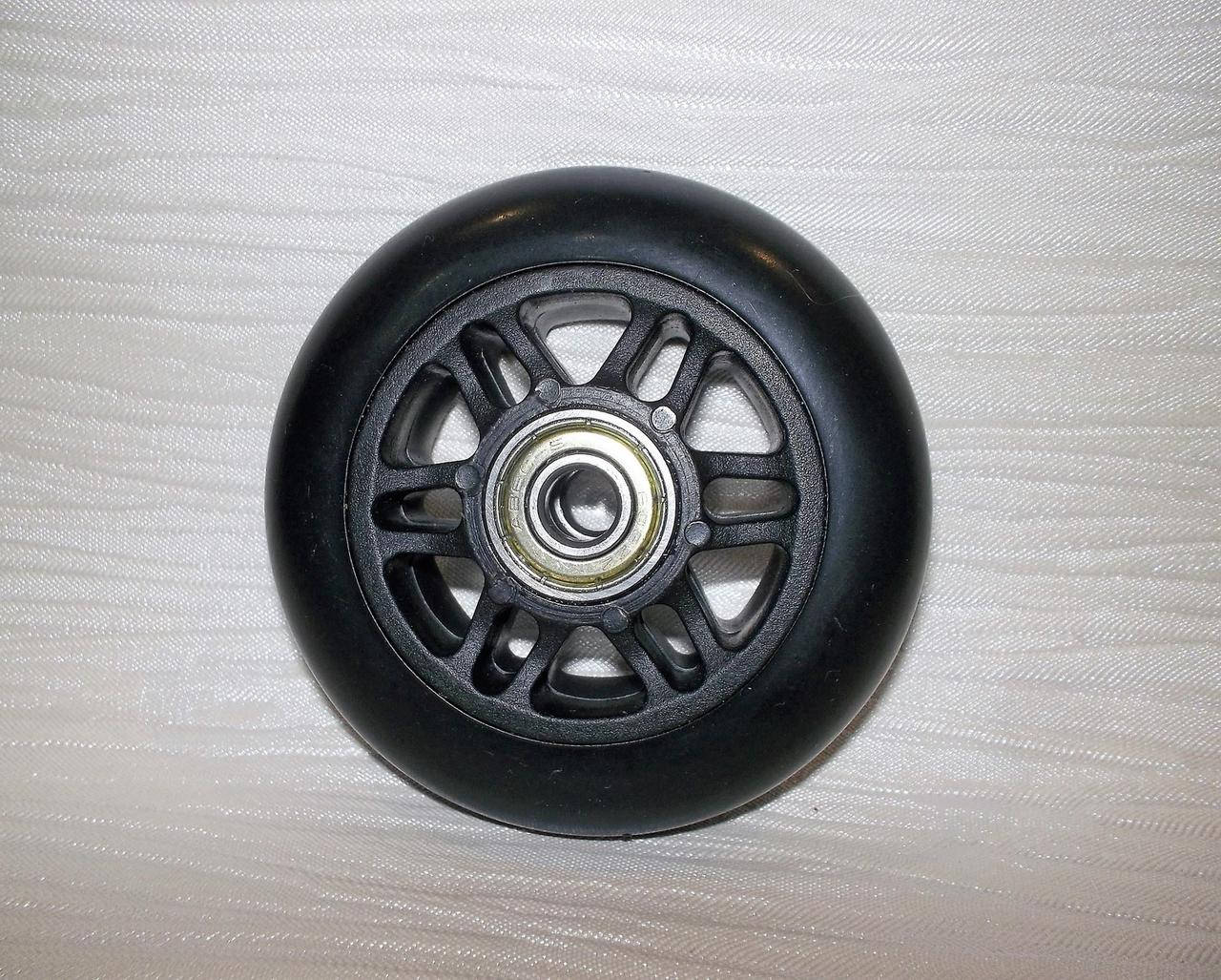 

Колесо для сумки,чемодана 80мм/ ф8мм, Черный