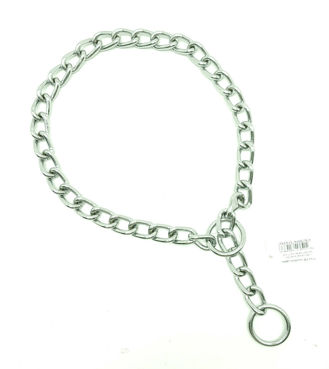 

Рывковая цепочка удавка (хром) для собак РУЧ 1 3.5/60, Серый