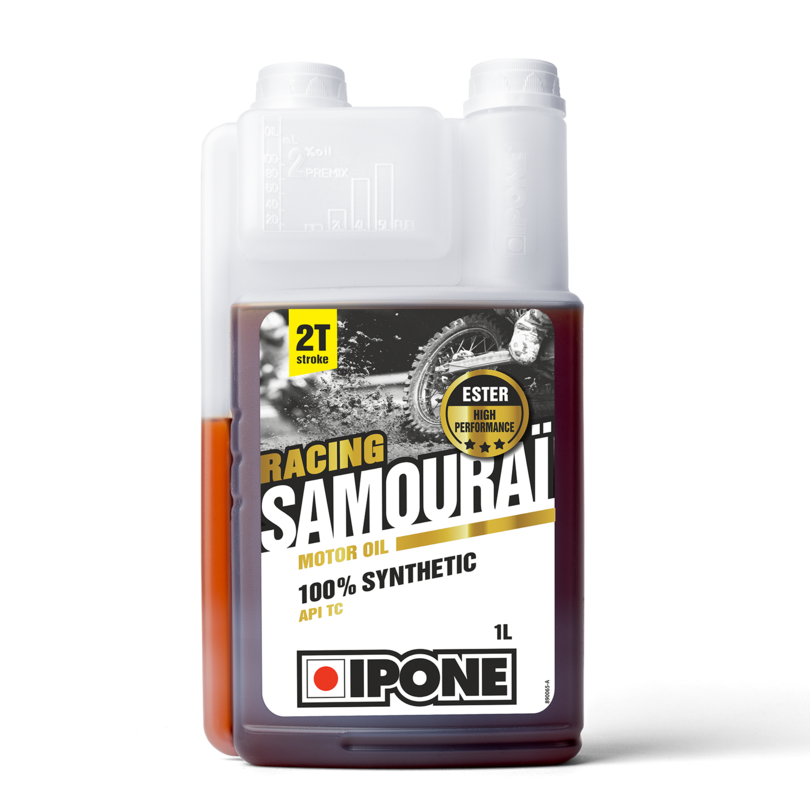 

Моторное масло 2T IPONE Samourai Racing 1 л (800089)