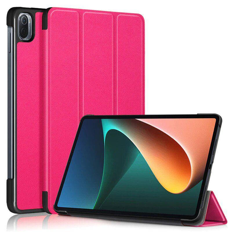

Чехол для Xiaomi Mi Pad 5 11 3-fold Hotpink, Малиновый