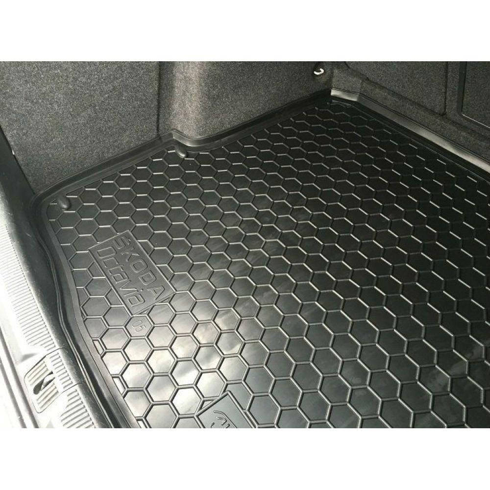 

Коврик в багажник Skoda Octavia A5 (2004-2012) (универсал) (Avto-Gumm), Черный