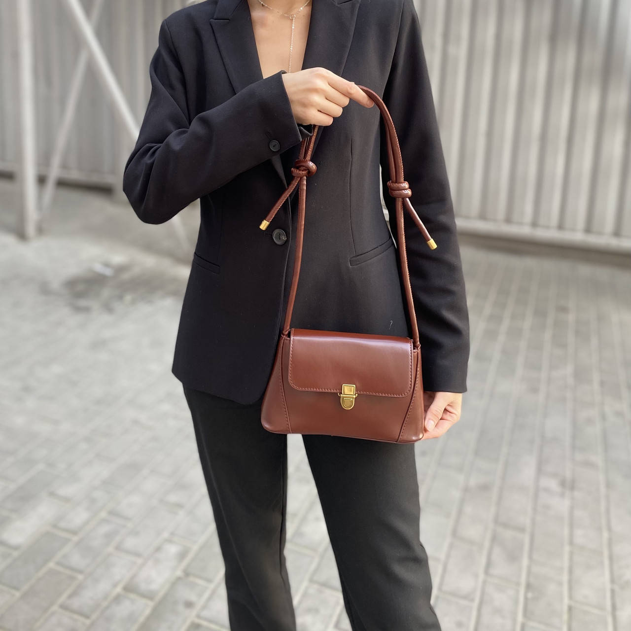

Мини сумка She.She Sarah (brown), Коричневый