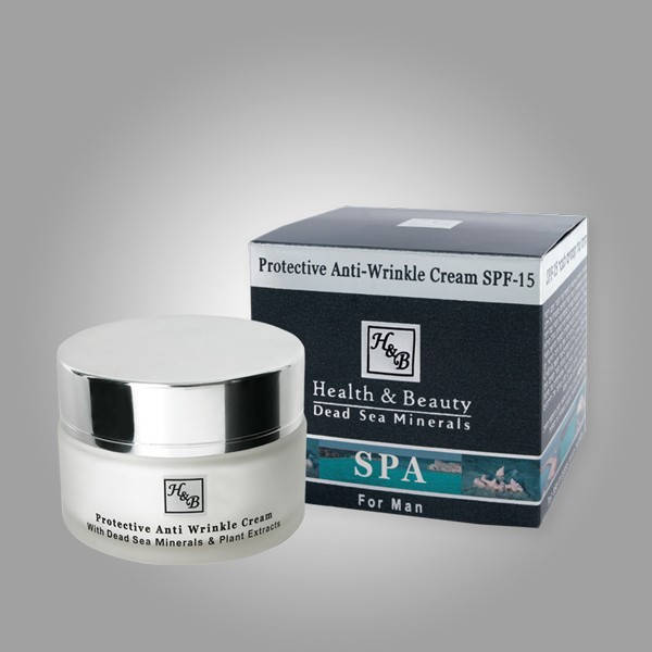 

Защитный крем для лица против морщин для мужчин. Нealth & Beauty