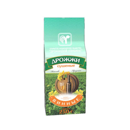 

Винные белорусские дрожжи, 250 грамм