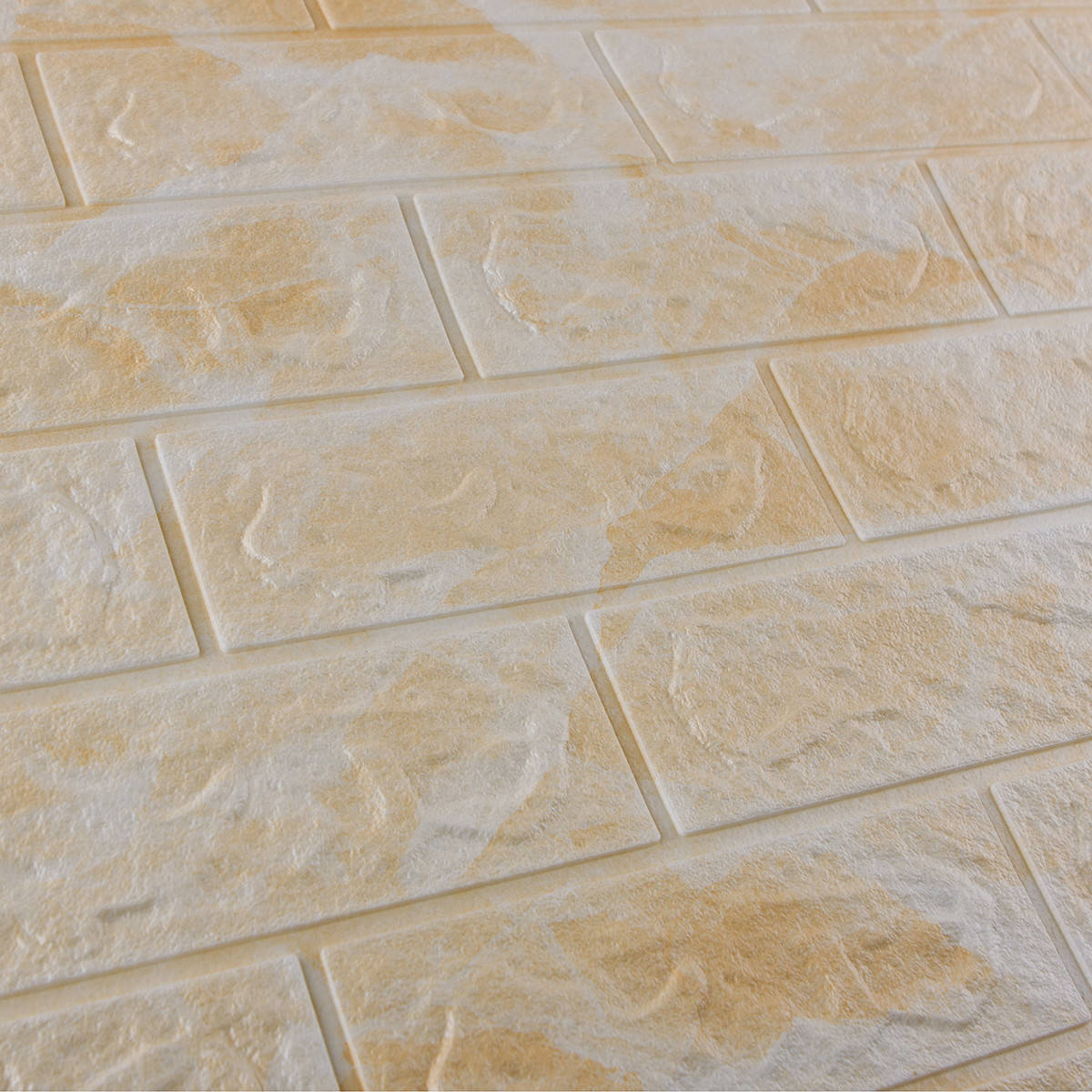 

Go 3Д панель стеновая самоклеющаяся для кухни декор 3D мягкие обои для стен под кирпич светло-оранжевый мрамор