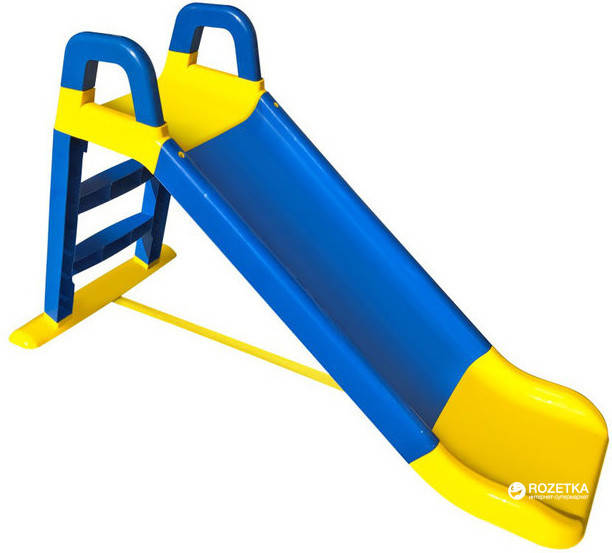 

Горка Active Baby детская Сине-желтая 140 см Долони, Doloni