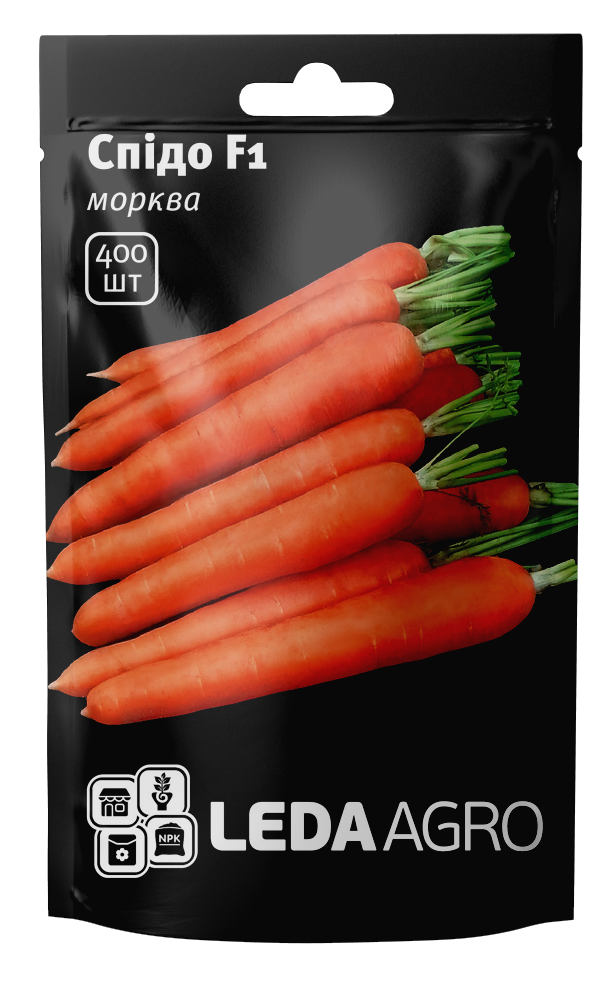 

Спідо F1 400 шт Leda Agro Морква Насіння (Спидо F1 Морковь Семена)