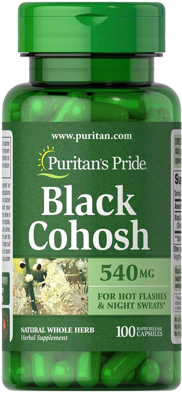 

Цимицифуга (Black Cohosh) 540 мг 100 капсул