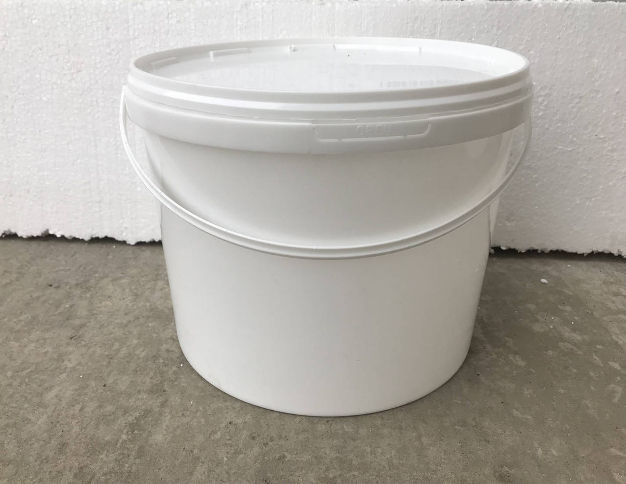 

Ведро пластиковое 10л, Белый