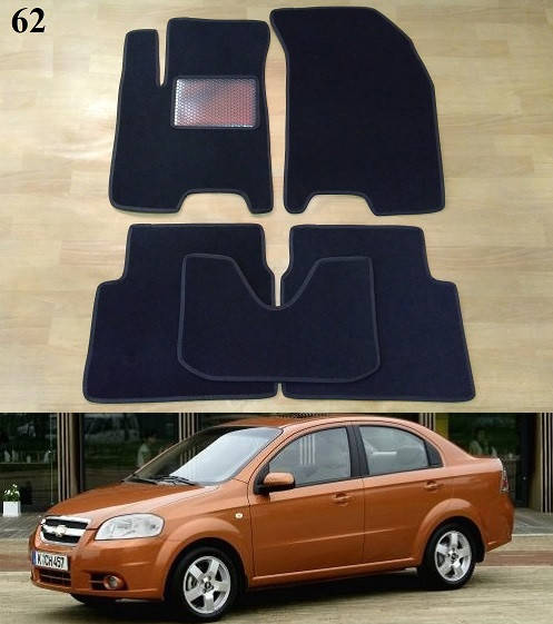 

Ворсовые коврики на Chevrolet Aveo Т250 '06-11