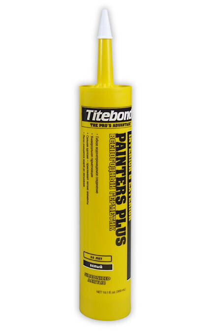 

Универсальный акриловый герметик Titebond Painters Plus Caulk белый 300мл