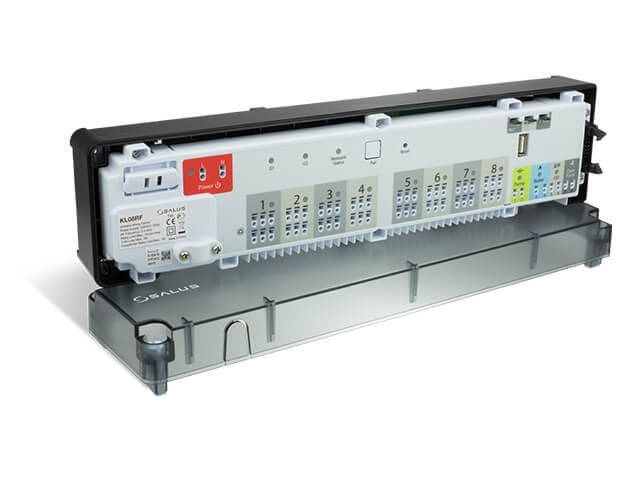 

Беспроводной центр коммутации Salus KL08RF 8-ми зонный