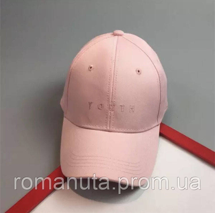 

Кепка розовая youth, Розовый