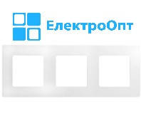 

Legrand ETIKA Рамка 3-постова білий 672503