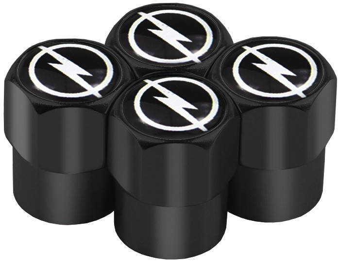 

Колпачки на Ниппель Opel Black (4 шт), Черный